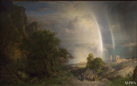 La Mer Égée - Frederic Edwin Church - Reproductions de tableaux et peintures haut de gamme