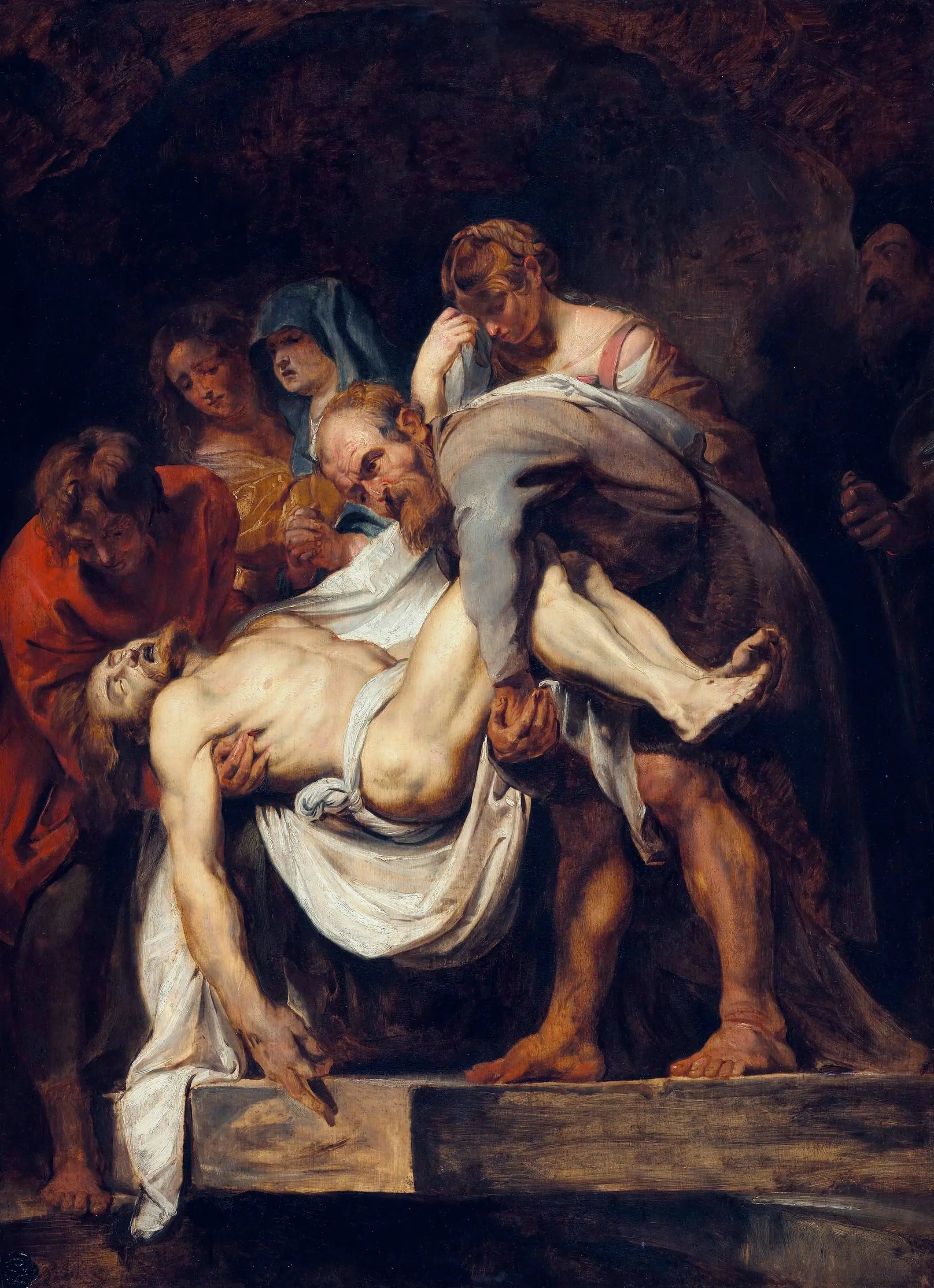 La mise au tombeau - Peter Paul Rubens image 1 reproduction réalisée par Alpha Reproduction