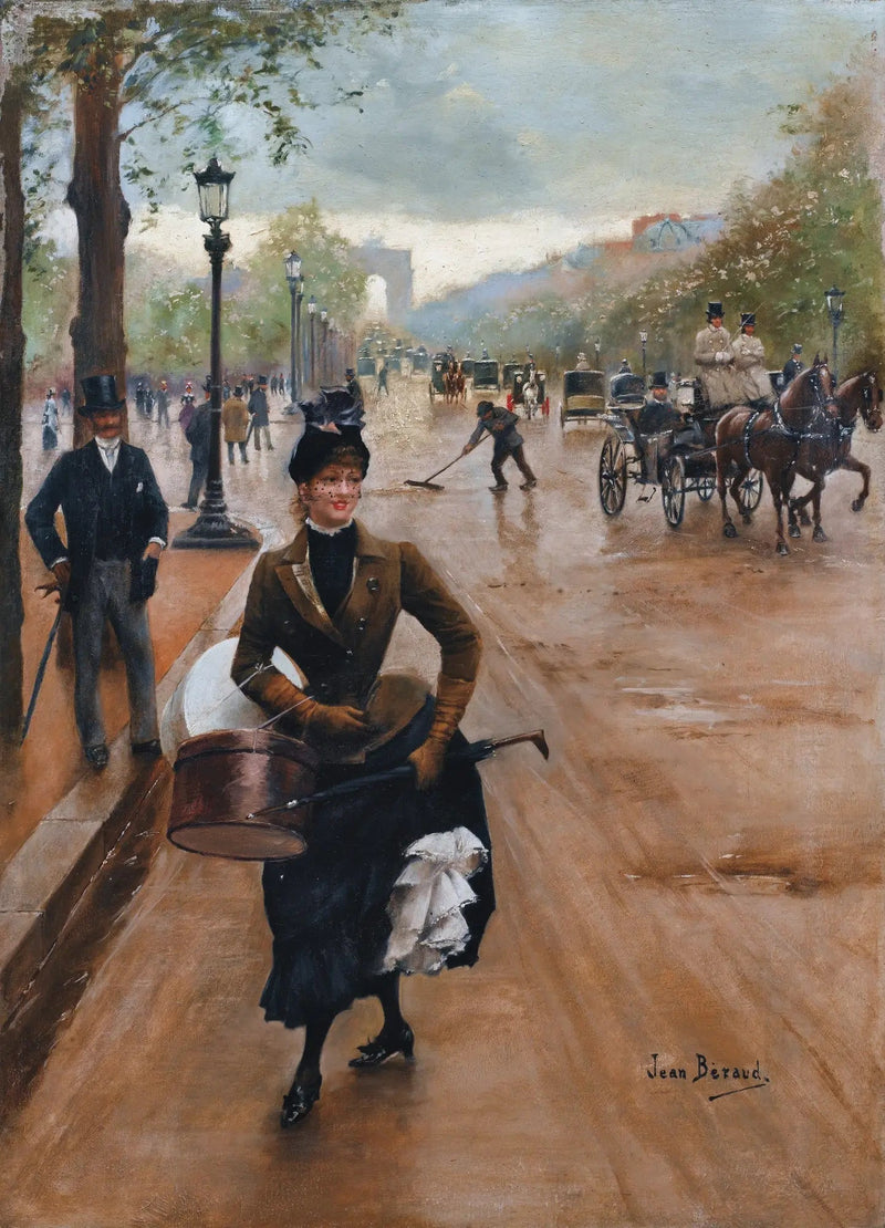 ला मोडिस्टे sur les Champs-Élysées - जीन बेरौ
