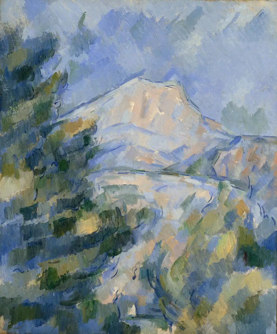 La Montagne Sainte-Victoire - Paul Cézanne image 1 reproduction réalisée par Alpha Reproduction