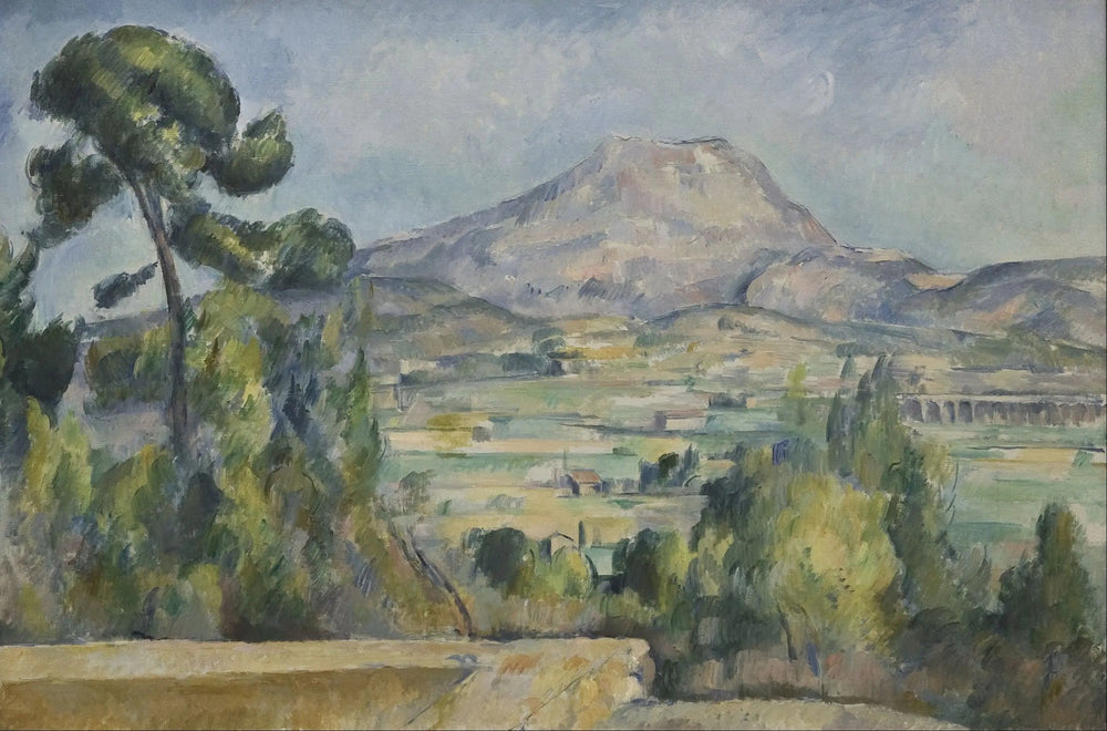 La Montagne Sainte-Victoire - Paul Cézanne image 1 reproduction de peinture à l’huile