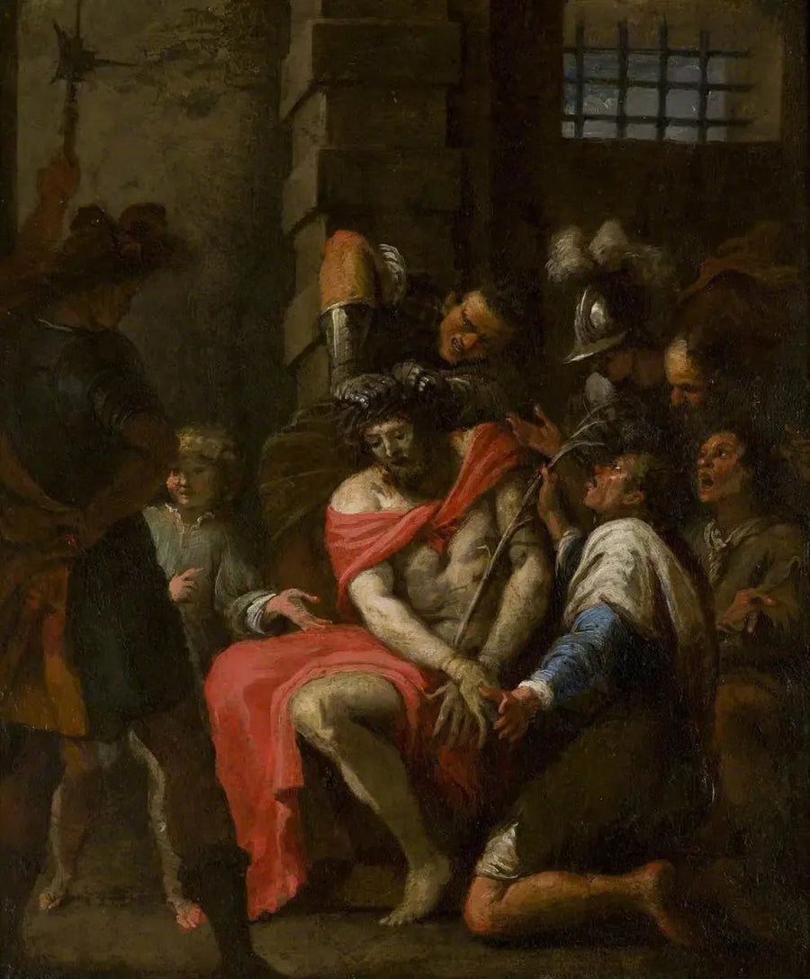 मसीह का उपहास - Antoine van Dyck
