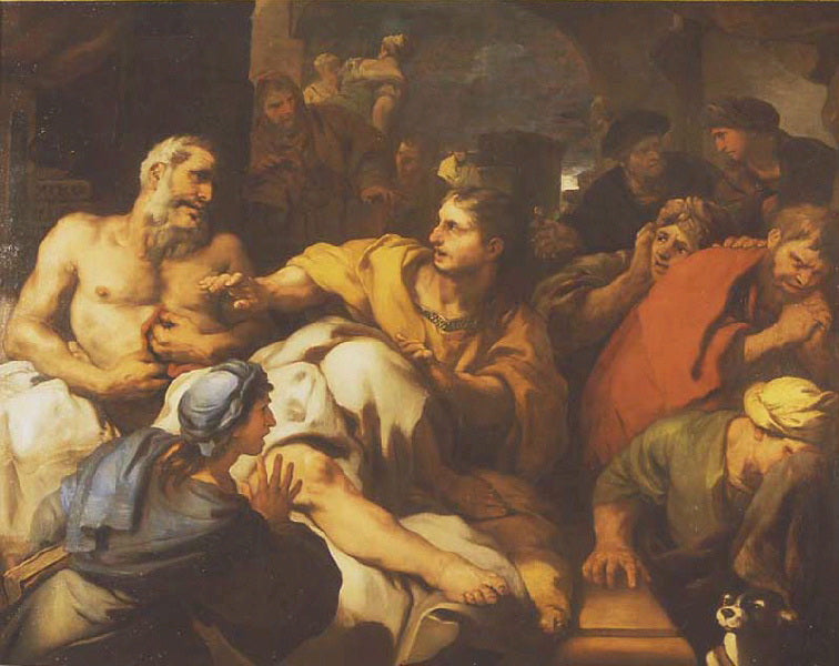 La Mort de Caton - Luca Giordano - Alpha Reproduction