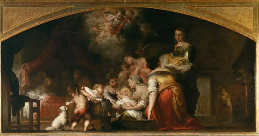 वर्जिन का जन्म - बार्टोलोमे़ Esteban Murillo