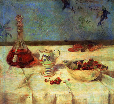 Reproduction du tableau « La Nappe blanche - Paul Gauguin » par Alpha Reproduction en peinture à l’huile
