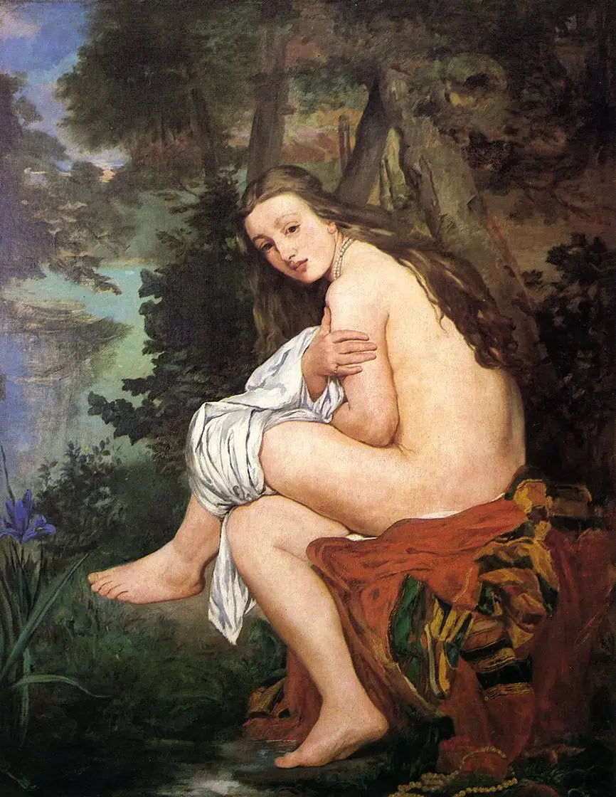 आश्चर्यचकित नायिका - Édouard Manet