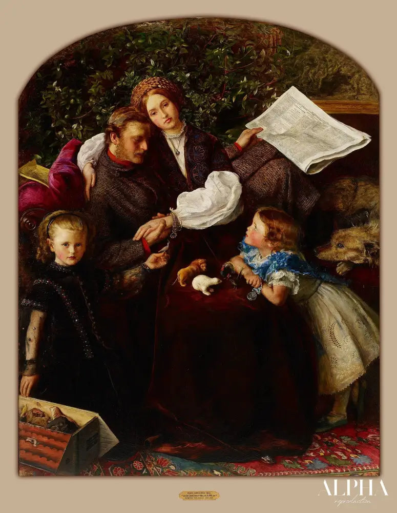 La paix conclue - John Everett Millais - Reproductions de tableaux et peintures haut de gamme