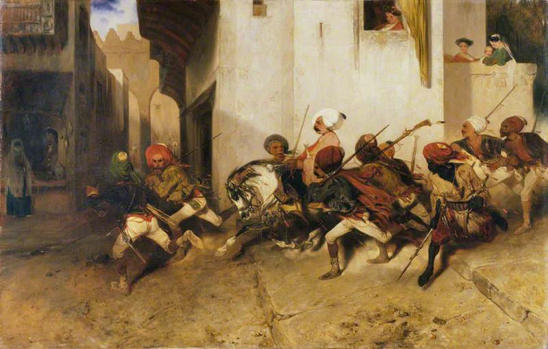 La Patrouille turque, Alexandre-Gabriel Decamps