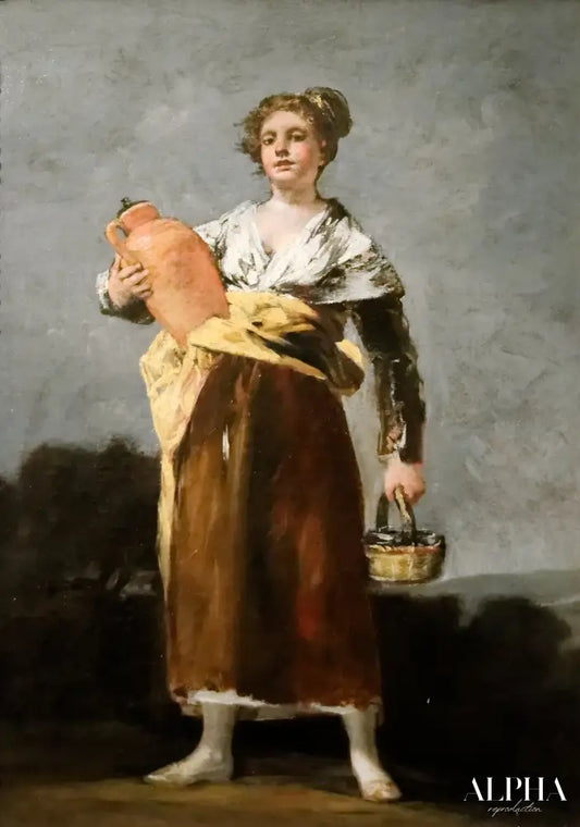 La Porteuse d'eau - Francisco de Goya - Reproductions de tableaux et peintures haut de gamme