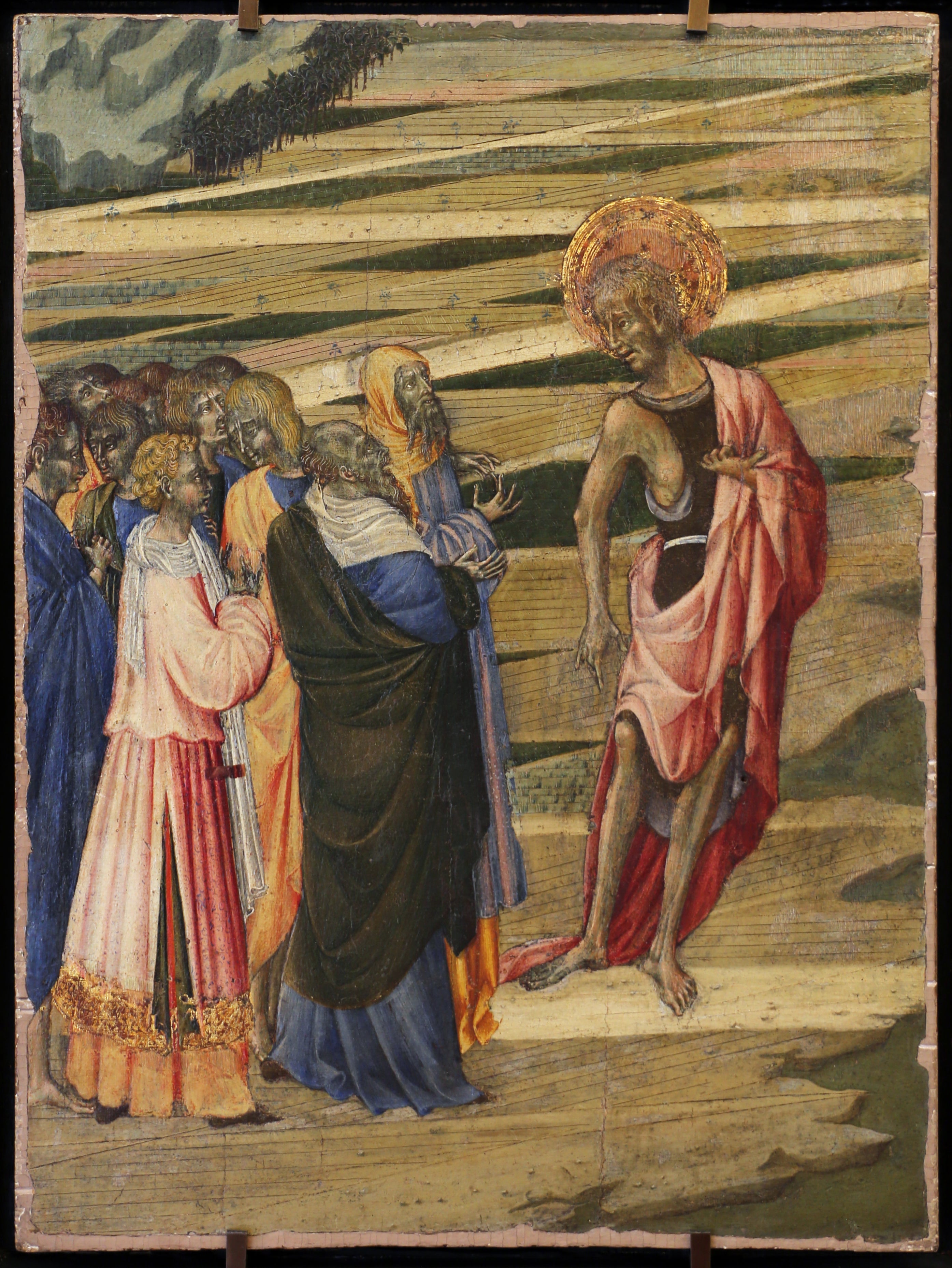 La Prédication de Saint Jean Baptiste - Giovanni di Paolo - Alpha Reproduction