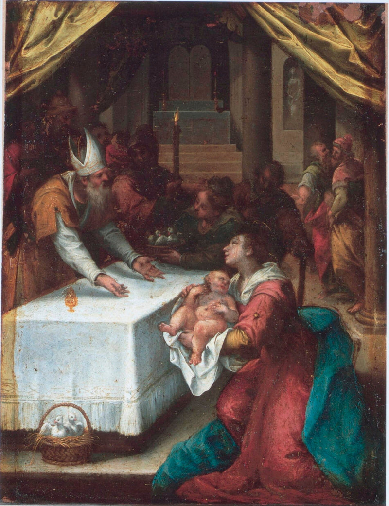 मंदिर में प्रस्तुति - डेनिस काल्वेर्