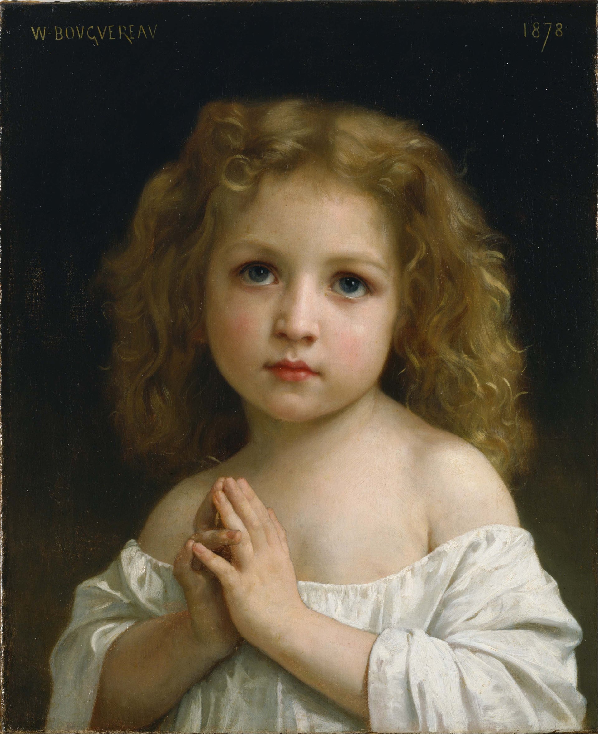 La Prière (1878) - Bouguereau
