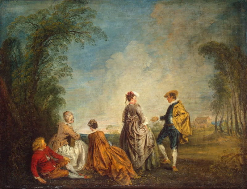 असहज प्रस्ताव - Antoine Watteau