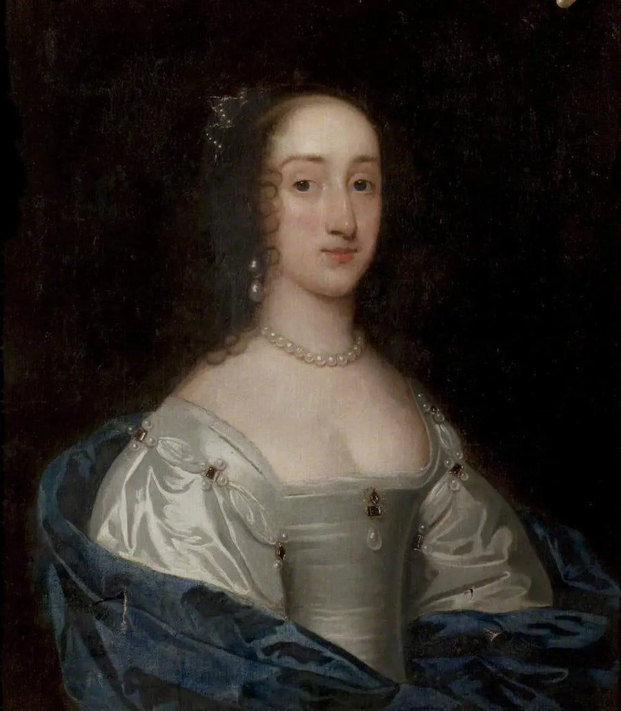 रानी हेनरिएट मारि (1609–1669) - Antoine van Dyck