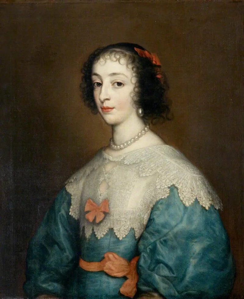 रानी हेनरीएट मारि (1609–1669) - Antoine van Dyck