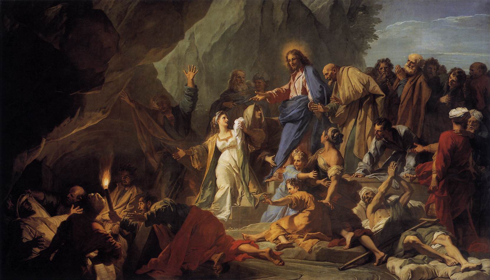 La Résurrection de Lazare - Jean-Baptiste Jouvenet - Alpha Reproduction