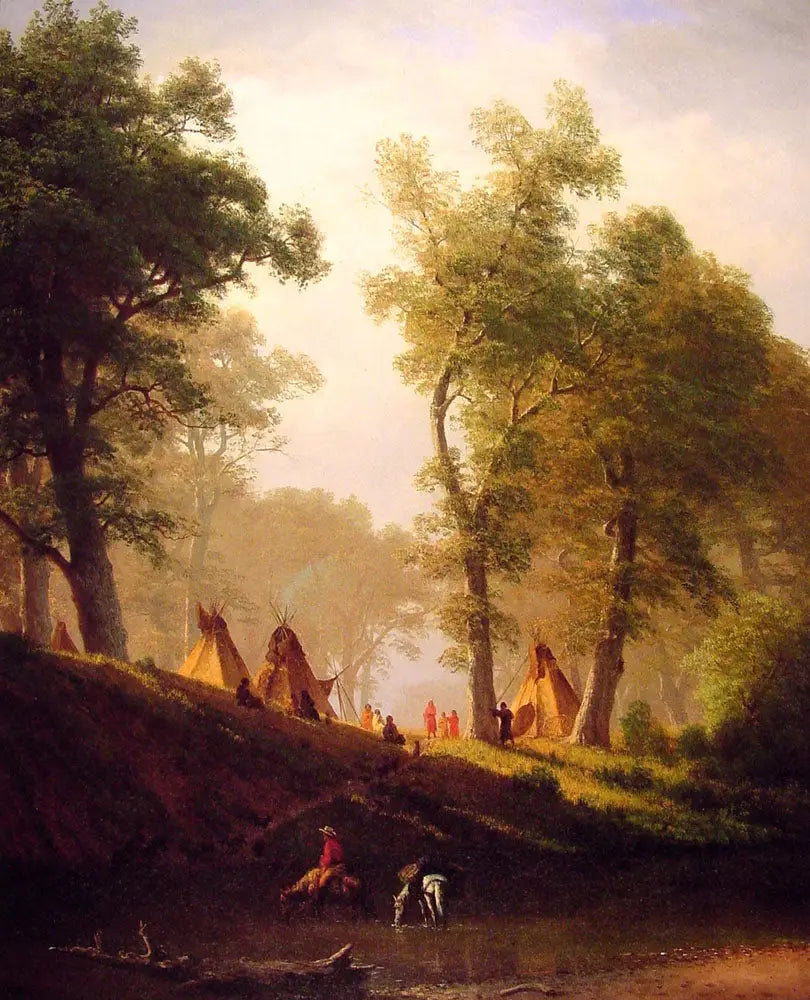 लू नदी - अल्बर्ट बिएरस्टैड