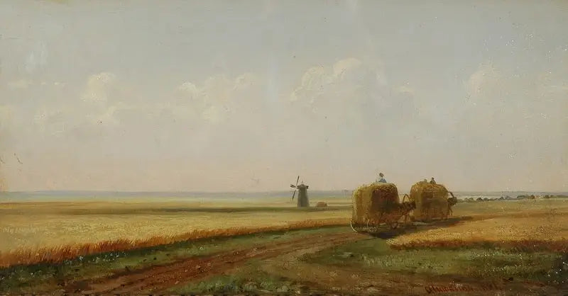 घाटी में सड़क - इवान चिचकिन