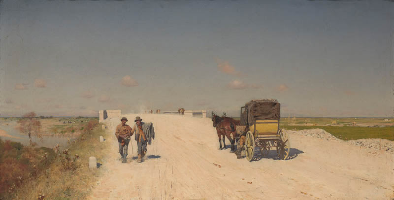 नेपल्स से ब्रिंडिसी तक का रास्ता - Giuseppe De Nittis