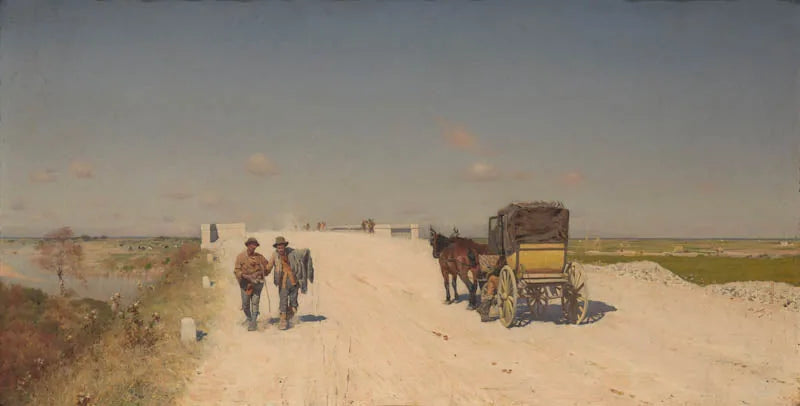 नेपल्स से ब्रिंडिसी तक का रास्ता - Giuseppe De Nittis