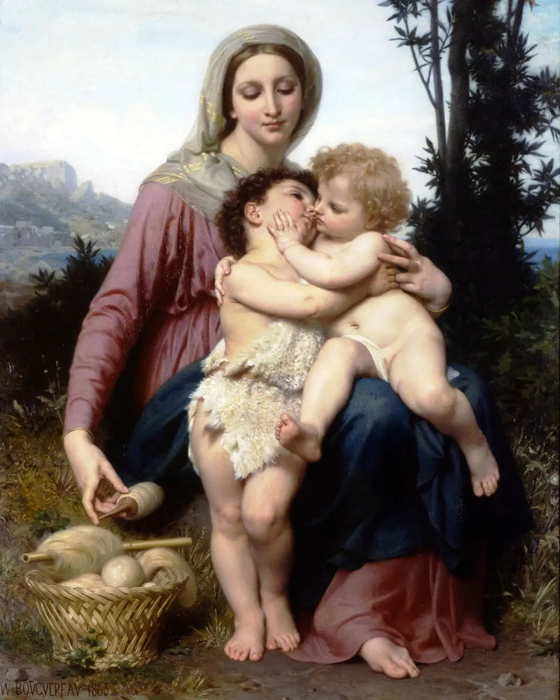 La Sainte Famille - Bouguereau