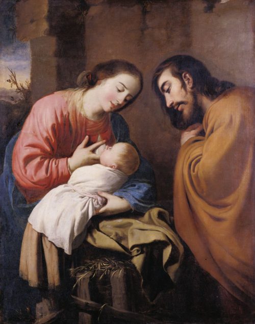 La Sainte Famille - Francisco de Zurbarán - Alpha Reproduction