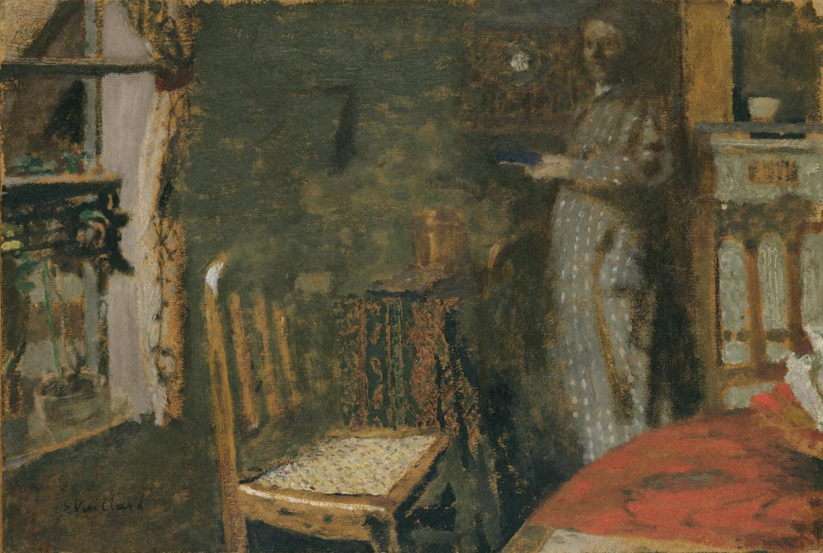 La salle à manger rue des Batignolles - Édouard Vuillard - Alpha Reproduction