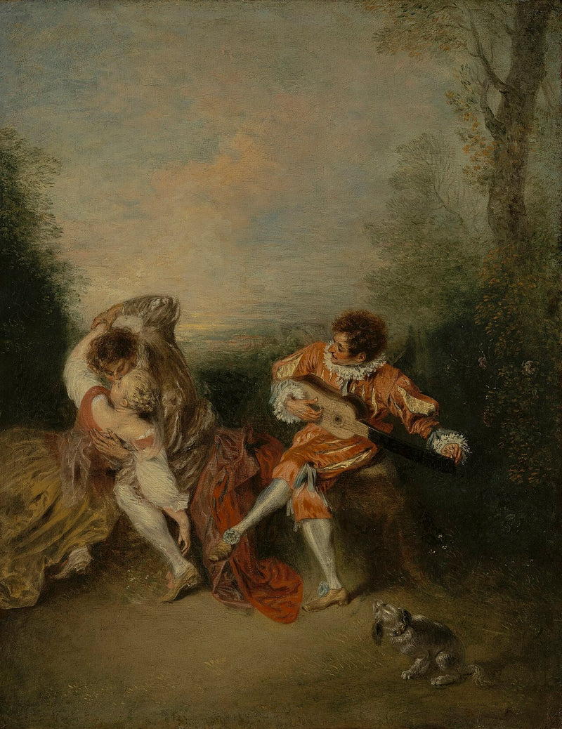 ला सर्प्रिज़ - Antoine Watteau