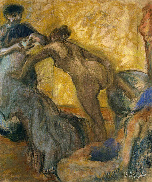 La tasse chocolat - Edgar Degas - Reproductions de tableaux et peintures haut de gamme