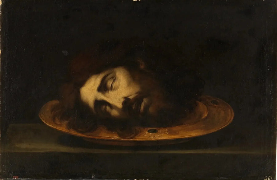 सेंट जॉन द बैप्टिस्ट का सिर - बारटोलोमे़ Esteban Murillo