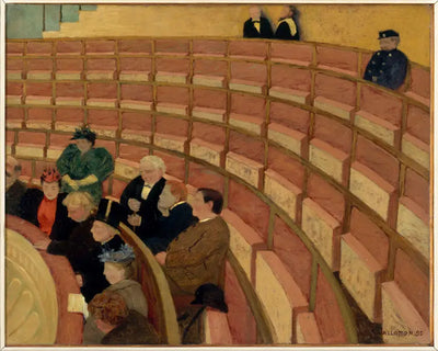 La Troisième galerie du théâtre du Châtelet - Félix Vallotton - Alpha Reproduction