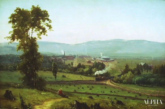 The Lackawanna Valley - George Inness - Reproductions de tableaux et peintures haut de gamme