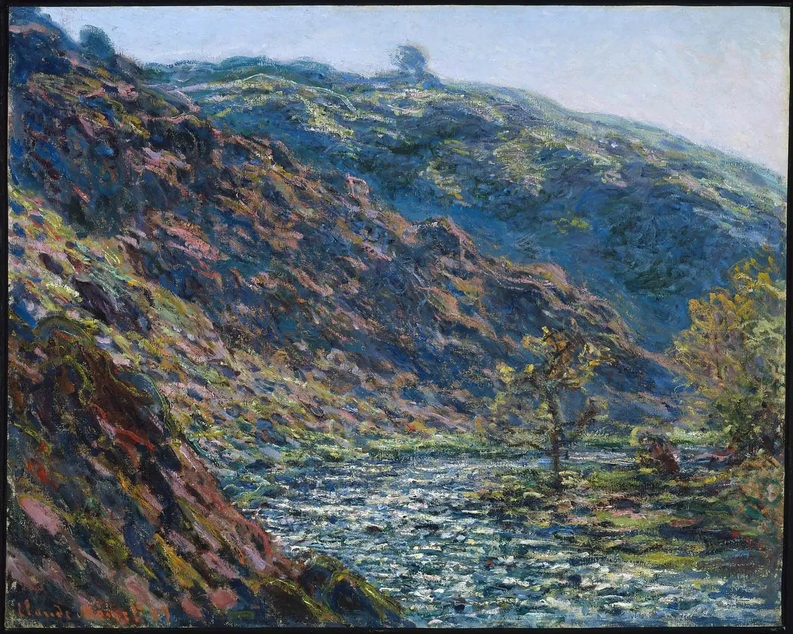 La vallée de la petite creuse - Claude Monet image 1 tableau peint à l’huile sur toile