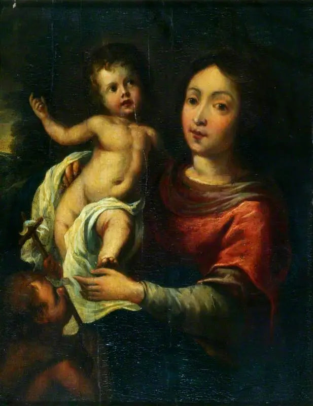 बच्चे के साथ वर्जिन मैरी - बारटोलोमे़ Esteban Murillo