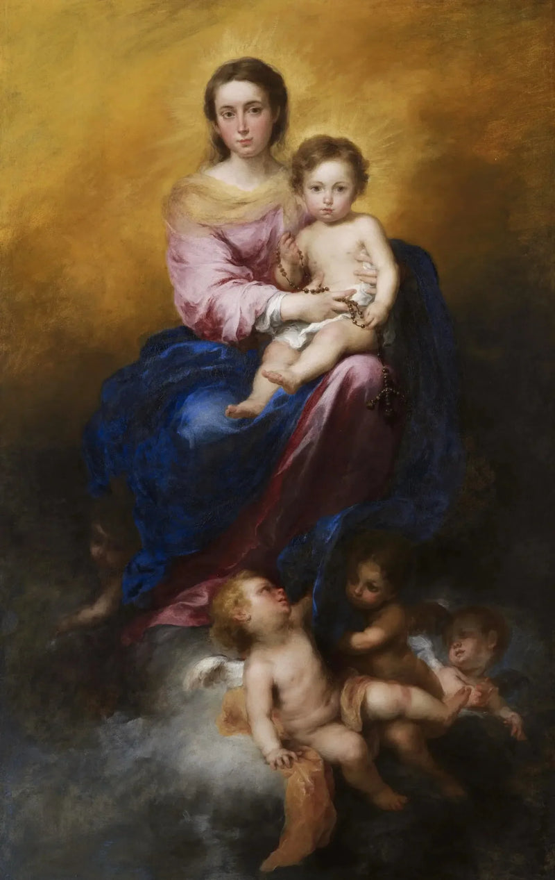 रजत का वर्जिन - बार्टोलोमे़ Esteban Murillo