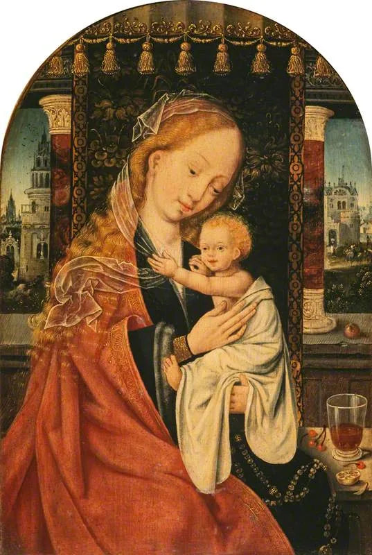 वर्जिन और शिशु - जूज वान क्लेव