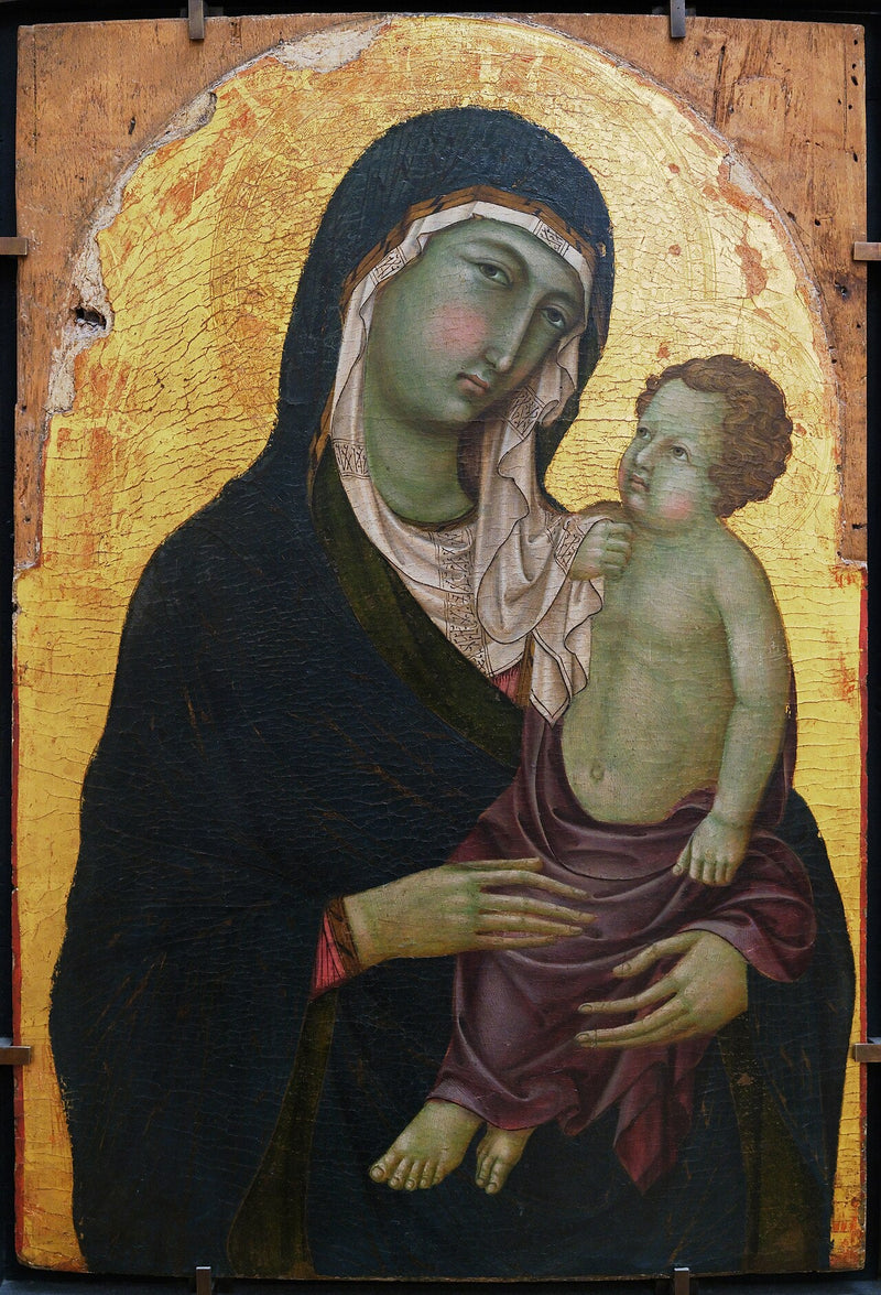 वर्जिन और शिशु - उगोलिनो दी नेरियो