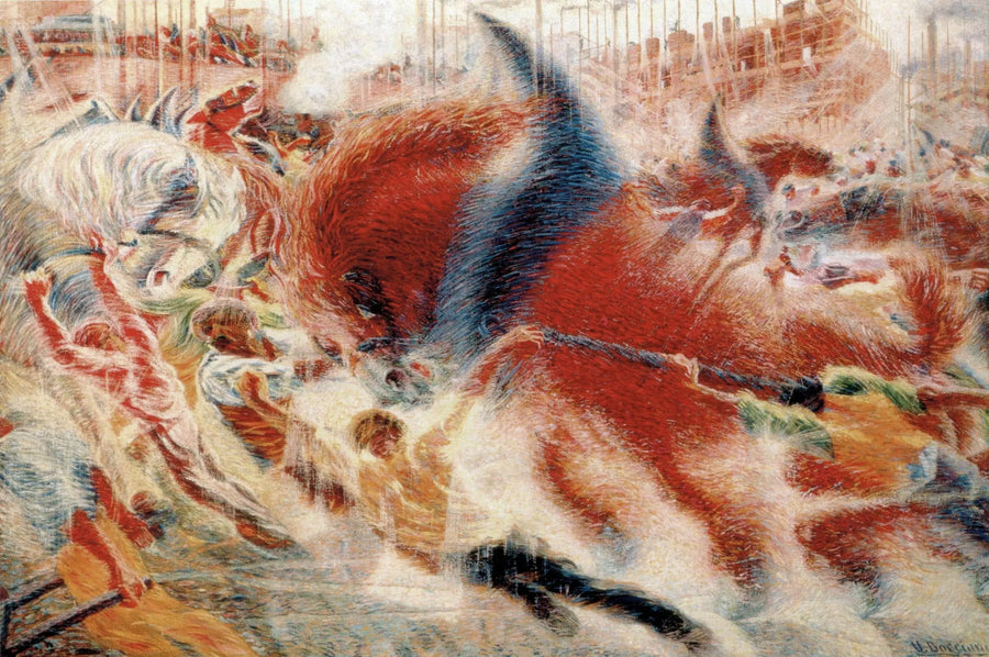 La ville se lève - Umberto Boccioni - Alpha Reproduction