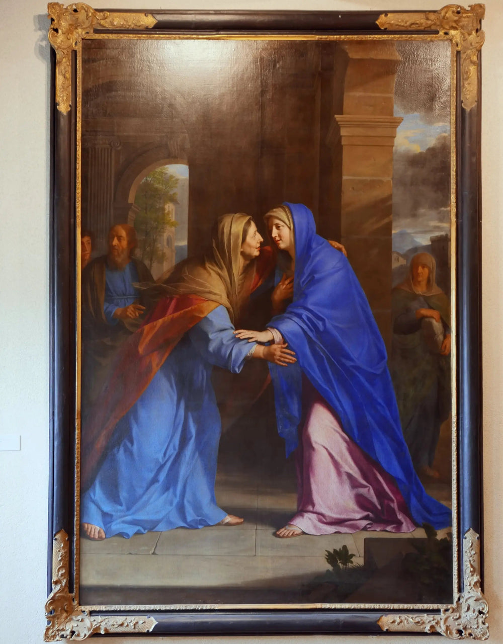 la Visitation - Philippe de Champaigne image 1 reproduction artisanale de tableau