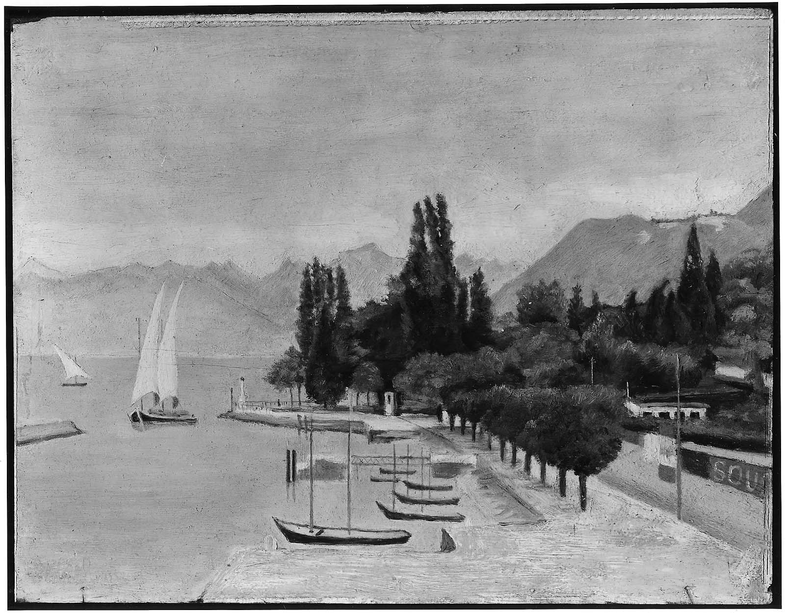 Lac Léman - हेनरी रूसो