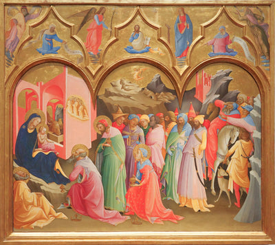 L’Adoration des mages - Lorenzo Monaco - Alpha Reproduction