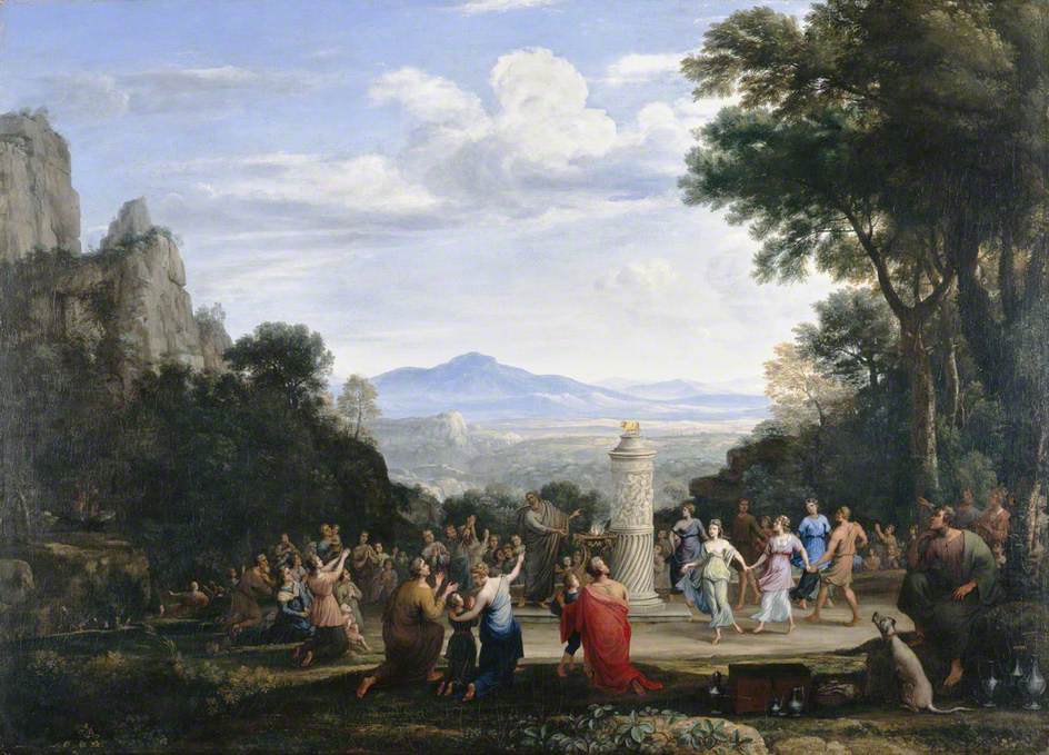 L’Adoration du Veau d’Or - Claude Lorrain - Alpha Reproduction