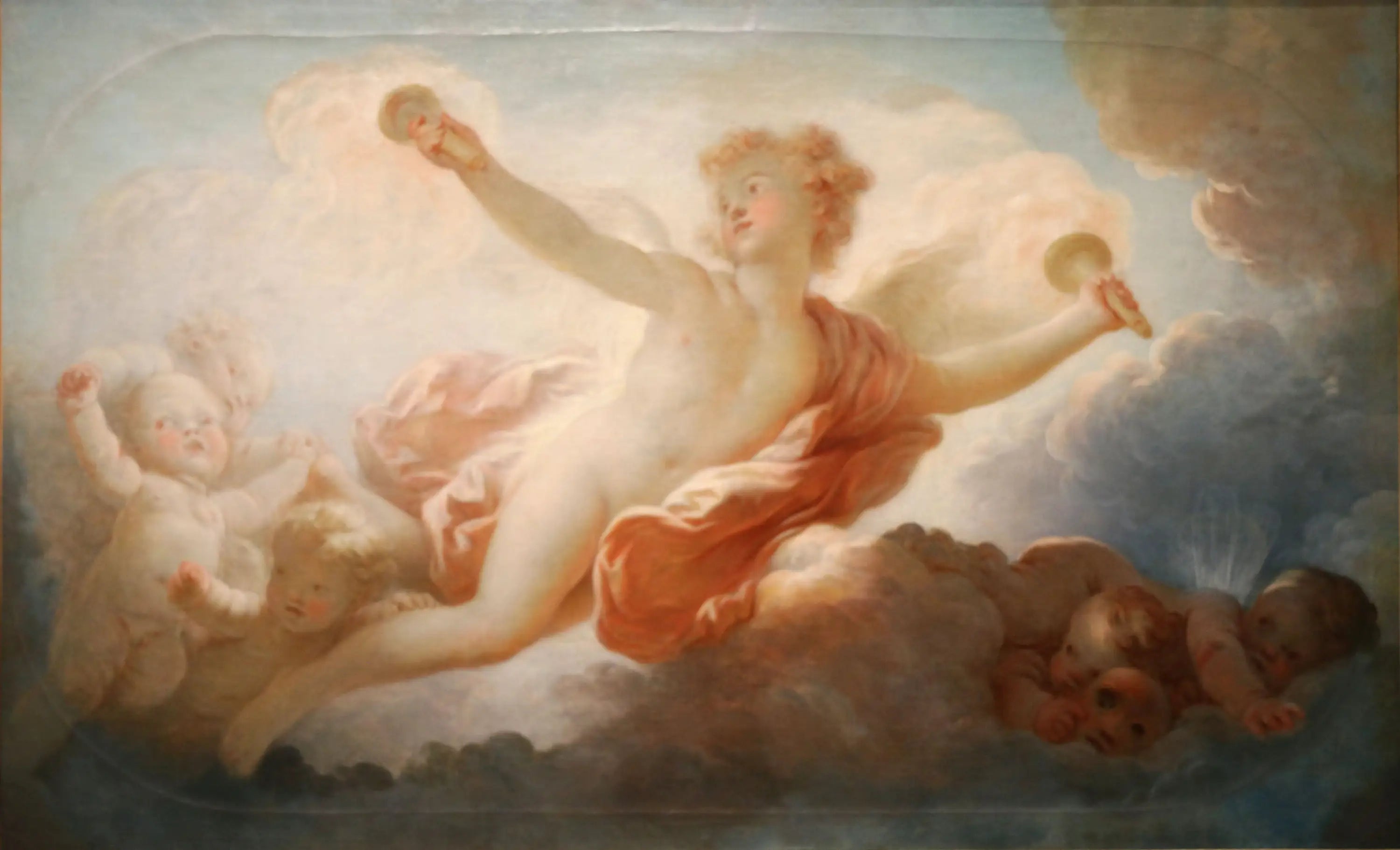 L’Amour embrasse l’Univers - Jean-Honoré Fragonard - Alpha Reproduction