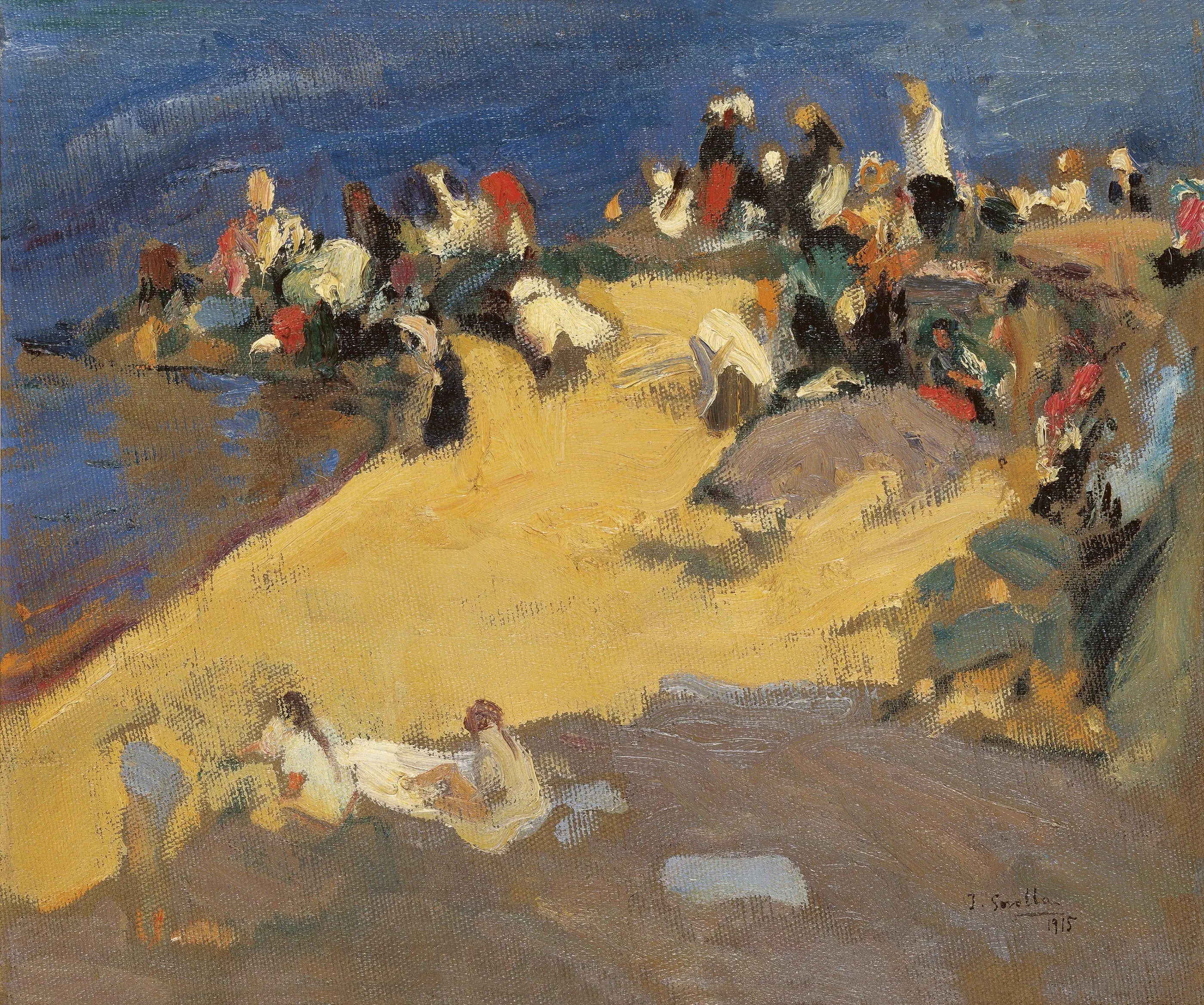 Lavanderas de Galicia - Joaquín Sorolla image 1 reproduction réalisée par Alpha Reproduction
