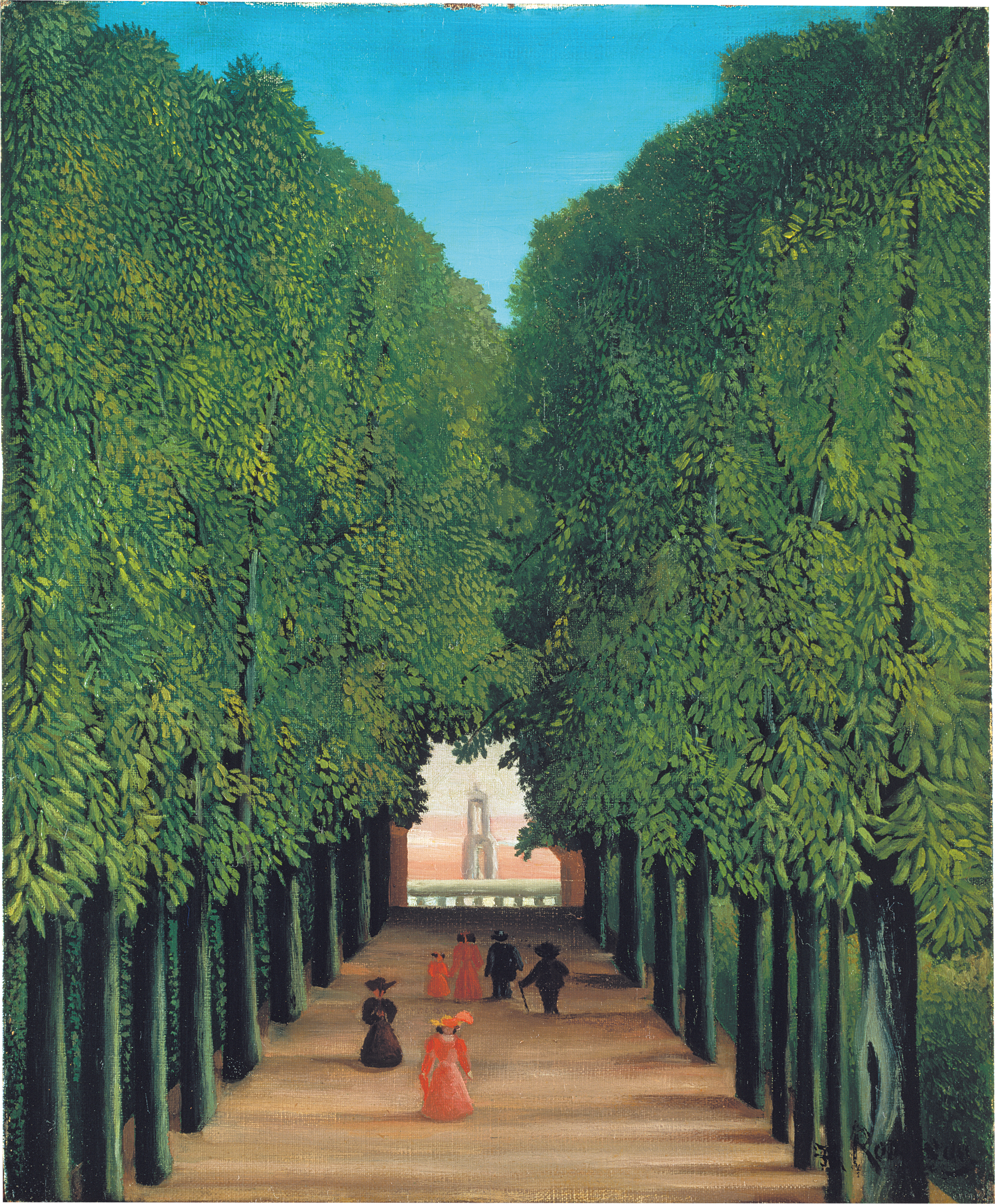 L’Avenue du parc de Saint-Cloud - Henri Rousseau - Alpha Reproduction