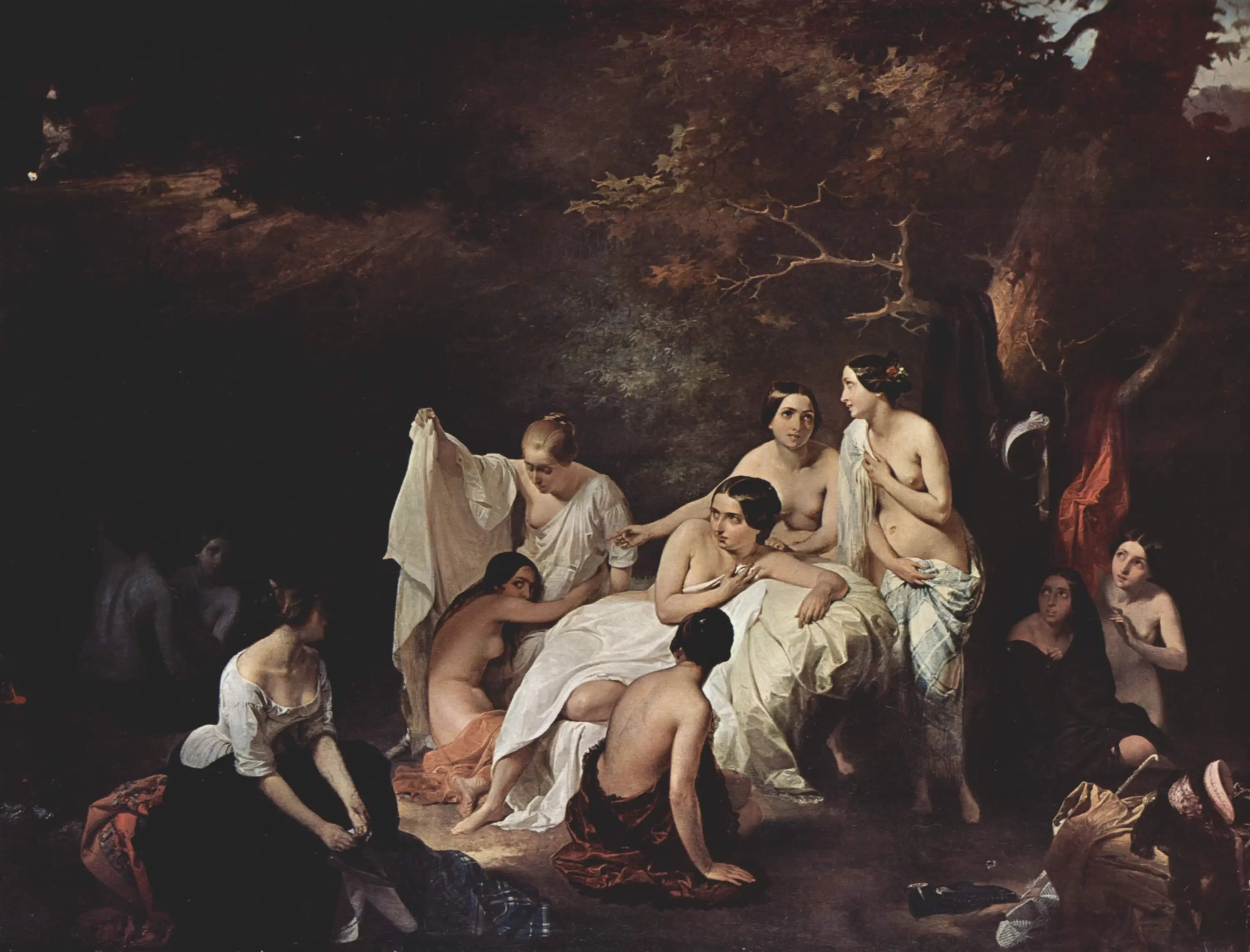 Le Bain des nymphes - Francesco Hayez - Alpha Reproduction