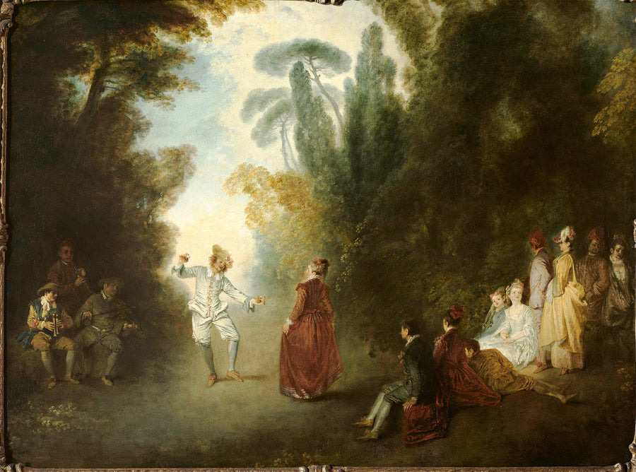 ले बाल शैम्पेट्रे - Antoine Watteau