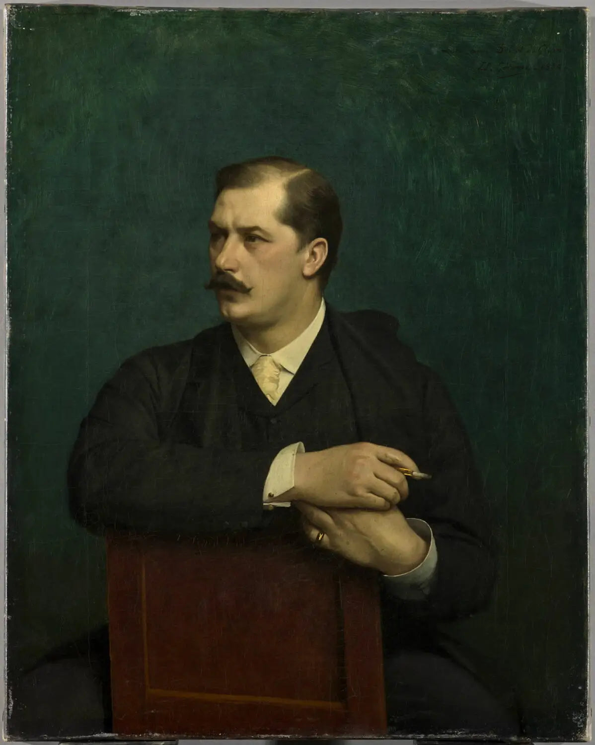 Le Baron Alphonse Delort de Gléon - Jean-Léon Gérôme image 1 reproduction d’œuvre d’art à l’huile
