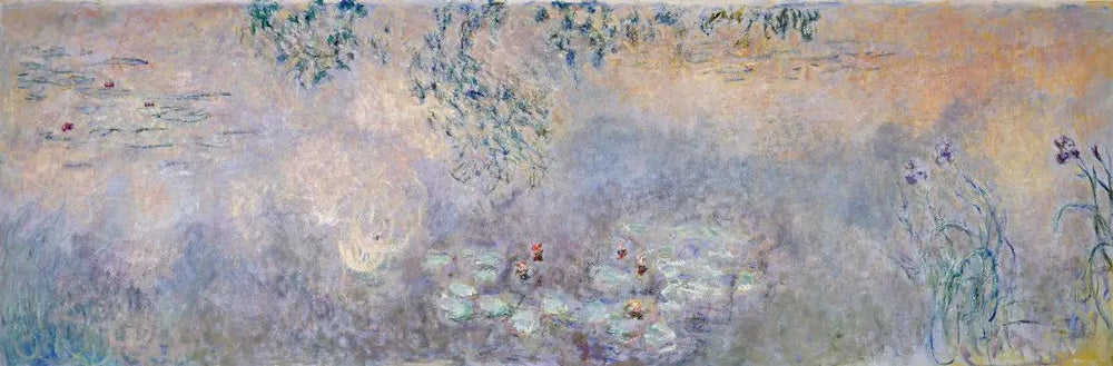 Le Bassin aux nymphéas avec iris - Claude Monet image 1 reproduction d’œuvre d’art à l’huile
