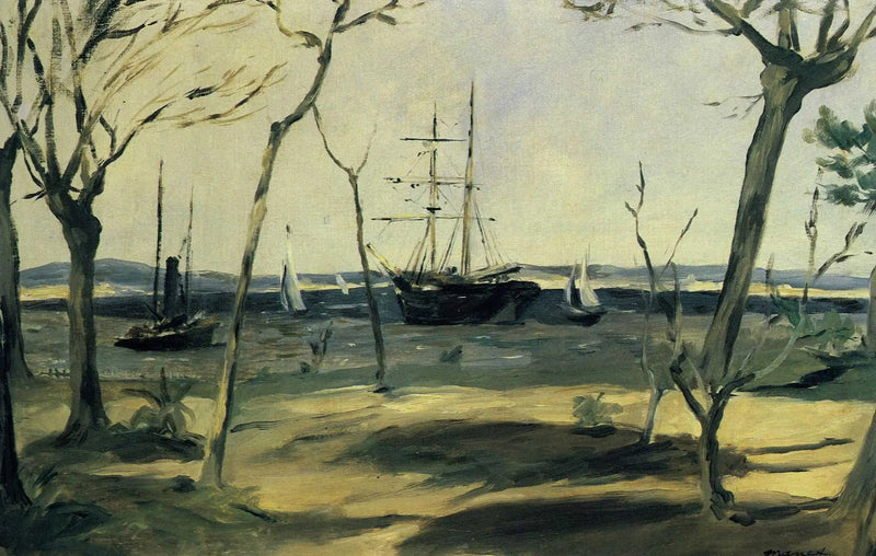 आर्काशॉन का बेसिन - Édouard Manet